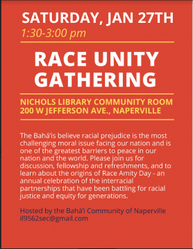 Race Unity Gathering on 01/27/2024